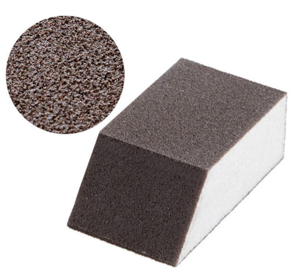 Brosse de nettoyage alumine papier de verre éponge taches de rouille la saleté nettoyage pot pot pot pot maison nettoyage cuisine