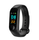 XANES MI3 0.96'' TFT IP68 Waterproof Smart Bracelet Remote Camera Sleep Blood Oxygen Monitor Smart Watch - Black
