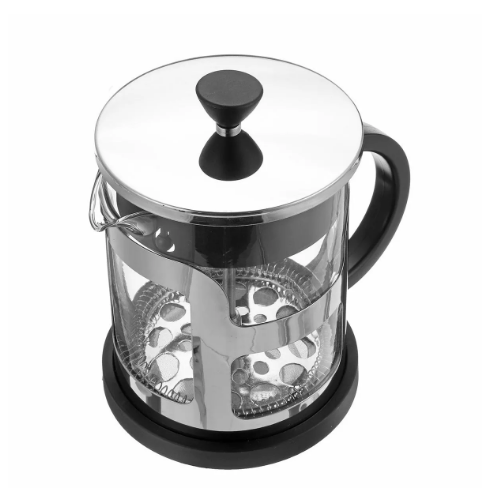 Pot de thé d'acier inoxydable de verre de plongeur de fabricant français de café de presse 600ml / 1000ml - 1000ML