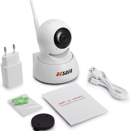 BESDER HD 1080P 720p WIFI sécurité caméra IP bi-directionnel audio sans fil vision nocturne CCTV caméra bébé moniteur - Prise EU 1080P