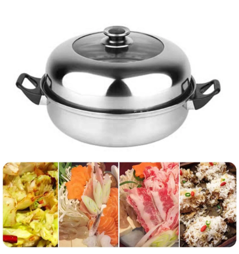 Vapeur en acier inoxydable