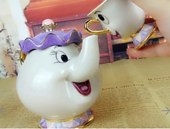 Chip Tea Pot Cup One Set Lovely Christmas Gift Fast Post