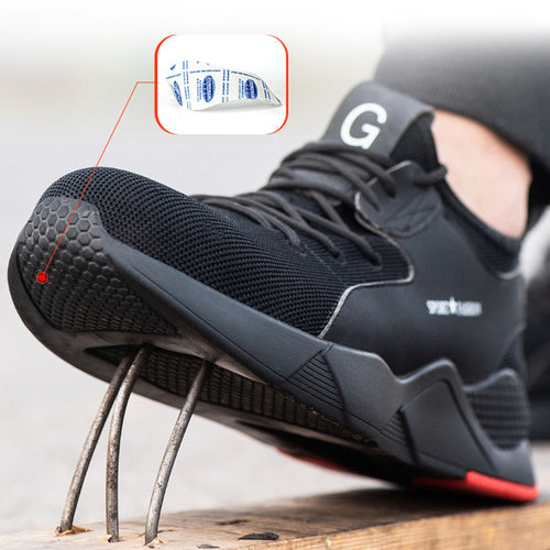Casual Sneaker Anti-smashing Piercing Work Safet